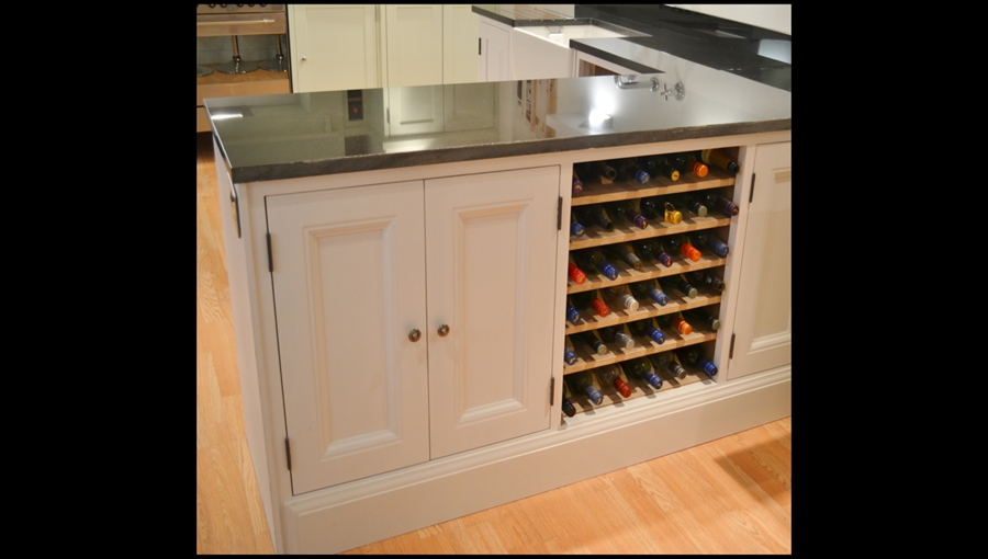 Edwardian Base Unit and Wine Rack